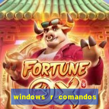 windows r comandos para limpar